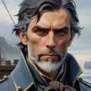 Garron Tarrow, taverner of the Cracked Keel — his real in-game portrait